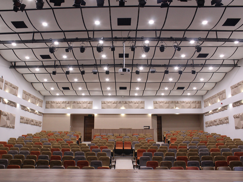 Professor Ramani Ramakrishnan, Designs M.S. Subbulakshmi Auditorium in Chennai, India